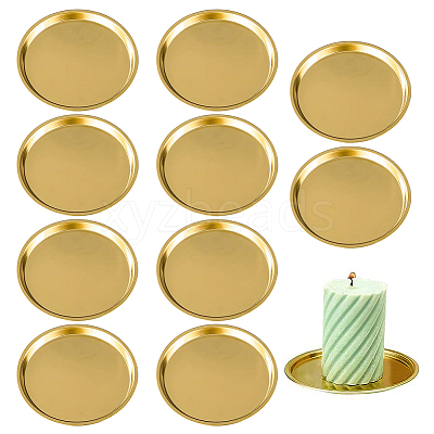 10Pcs 304 Stainless Steel Candle Holder DJEW-OC0001-50-1