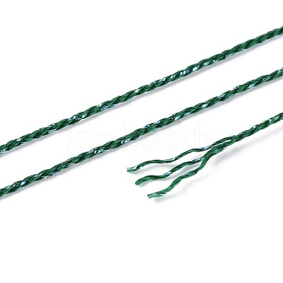 200M 6-Ply Sparkle Polyester Cord with Metallic Thread OCOR-T019-01A-14-1