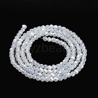 Imitation Jade Glass Beads Stands EGLA-A035-J3mm-B06-1