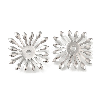 304 Stainless Steel Bead Caps STAS-B087-10H-P-1