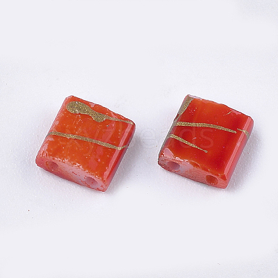 2-Hole Glass Seed Beads X-SEED-S023-26C-04-1