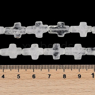 Natural Quartz Crystal Beads Strands G-I369-A01-01-1