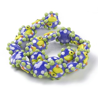 Handmade Lampwork Beads X1-LAMP-J092-01D-1