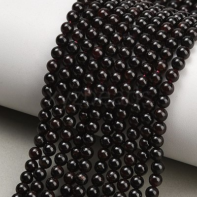 Natural Garnet Beads Strands GG-CBAADF1-01B-1