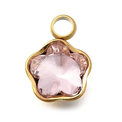 304 Stainless Steel Pendants STAS-Q346-02G-01-1
