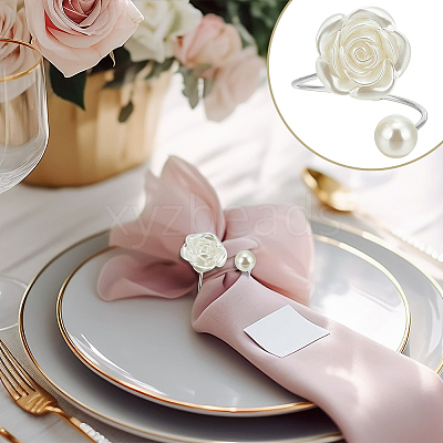 12Pcs Iron Napkin Rings AJEW-OC0014-39P-1