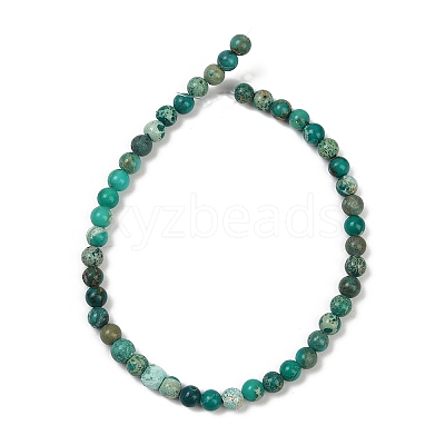 Dyed Natural Regalite/Imperial Jasper/Sea Sediment Jasper Beads Strands X-G-B124-C04-07-1