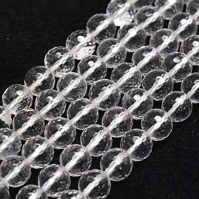 Natural Crystal Beads Strands G-G736-05-8mm-1