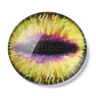 Glass Cabochons GLAA-XCP0011-25-1