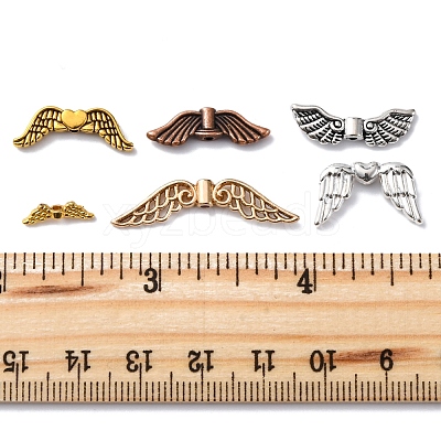 Tibetan Style Alloy Beads TIBEB-FS0001-17-1
