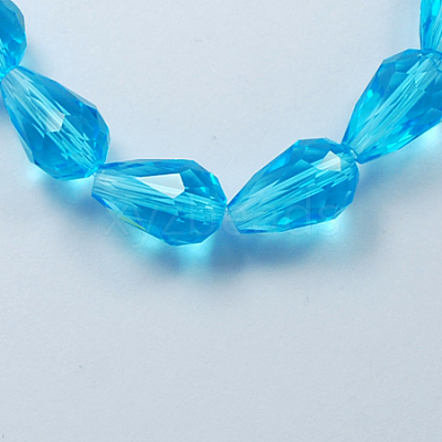 Glass Beads Strands X-GLAA-R024-15x10mm-7-1