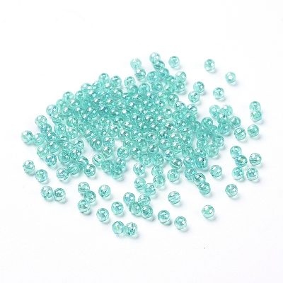 Eco-Friendly Transparent Acrylic Beads X-PL731-9-1