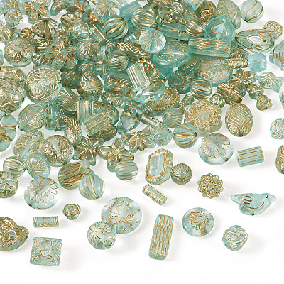 100G Transparent Acrylic Beads OACR-BT0001-07B-1