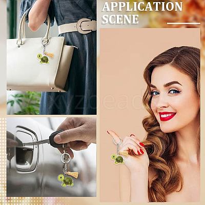 DIY Keychain Making Kits KEYC-CN0001-12C-15-1
