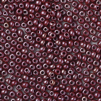 11/0 Czech Opaque Glass Seed Beads SEED-N004-003B-37-1