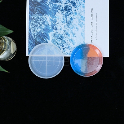 Silicone Cup Mats Molds DIY-G009-24-1