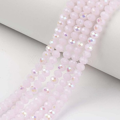 Electroplate Glass Beads Strands EGLA-A034-J10mm-L05-1