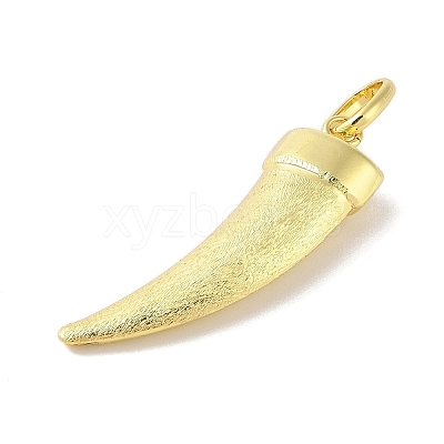 Rack Plating Brass Pendants KK-S380-02G-1