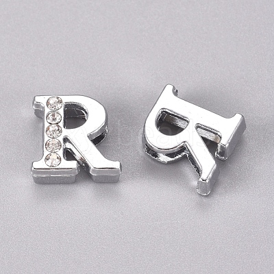 Alloy Slide Charms PALLOY-WH0066-21R-1