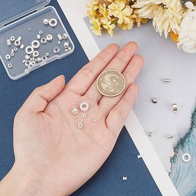 60Pcs 10 Style Brass Beads KK-SC0002-62-1