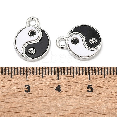 Alloy Rhinestone Pendants PALLOY-P319-03P-1