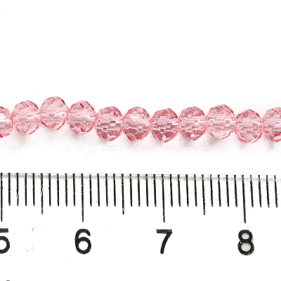 Transparent Baking Paint Glass Beads X1-DGLA-A034-T4mm-D08-1