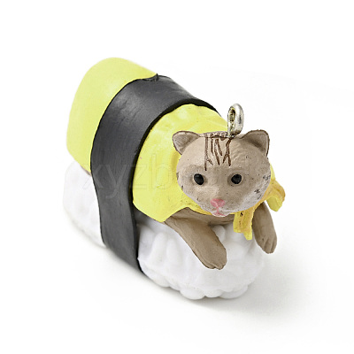 PVC Plastic Cartoon Pendants PVC-G004-02B-1