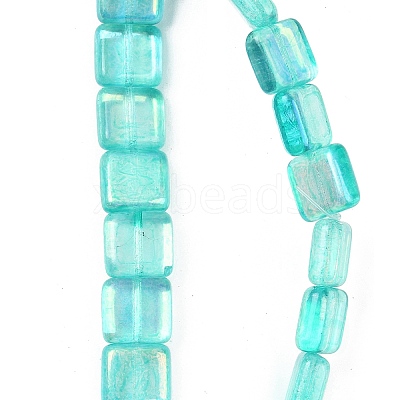 Czech Pressed Glass Beads GLAA-I061-22B-1