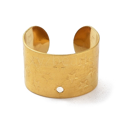 304 Stainless Steel Ear Cuff Findings LS-STAS-Q305-01A-G-1