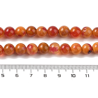 Natural Agate Bead Strands G-C116-B01-03-1