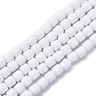 Handmade Polymer Clay Bead Strands X-CLAY-ZX006-01-117-1