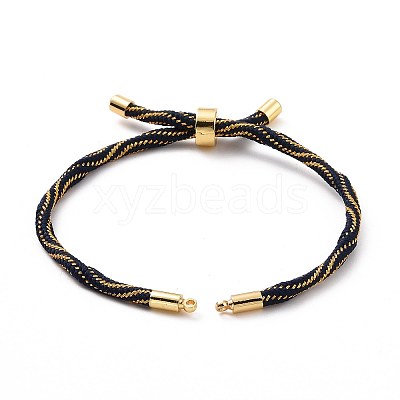 Nylon Cord Silder Bracelets LS-MAK-C003-03G-25-1