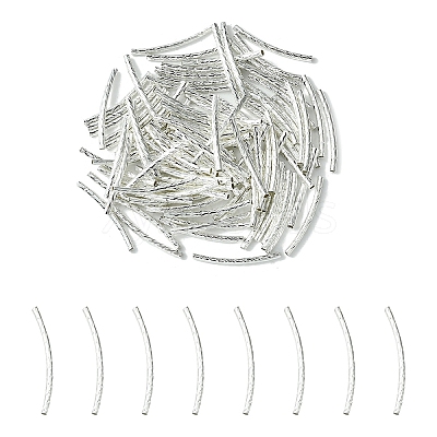 Brass Tube Beads KK-YW0001-98B-S-1