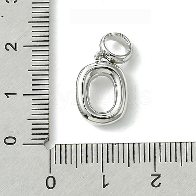 Rack Plating Brass with ABS Plastic Pearl European Dangle Charms KK-G501-02O-P-1