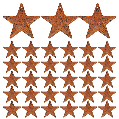 60Pcs Iron Pendants IFIN-GF0001-42A-1