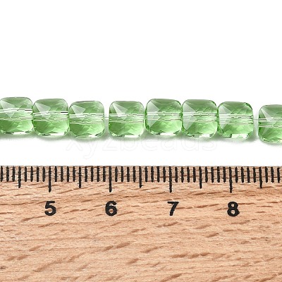 Transparent Glass Beads Strands GLAA-L050-A15-1