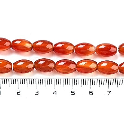 Natural Carnelian Beads Strands G080-1