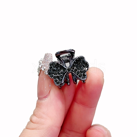 Alloy Rhinestone Claw Hair Clips PW-WG7513F-01-1