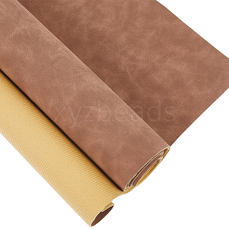 Rectangle PU Leather Fabric AJEW-WH0089-52D-02-1