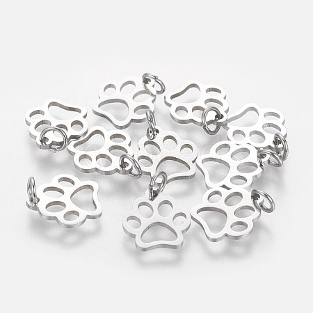 Non-Tarnish 304 Stainless Steel Pendants X-STAS-Q201-T452S-1