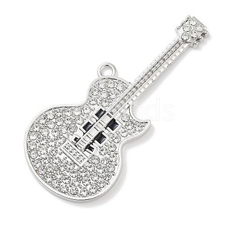 Alloy Rhinestone Big Pendants with Enamel ALRI-S001-01-1