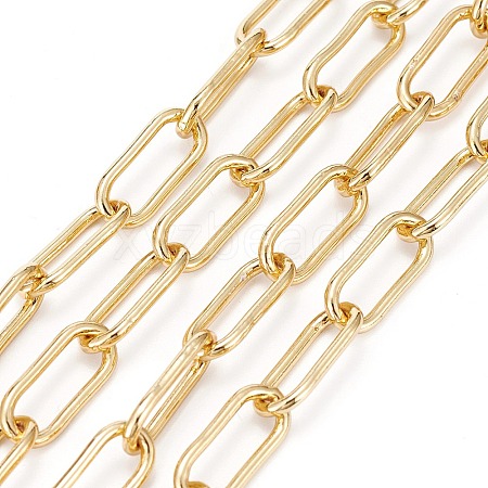 Brass Paperclip Chains CHC-G007-01G-01-1