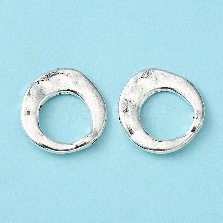 Tibetan Style Irregular Ring Bead Frames LF10246Y-1