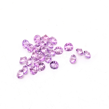 Transparent Acrylic Rhinestone Cabochons TACR-WH0013-02F-1