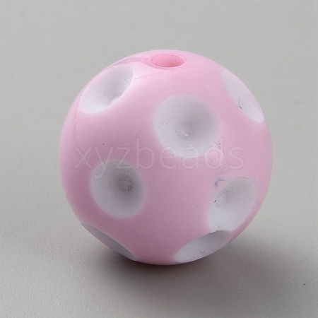 Acrylic Beads LS-MACR-WH20003-02B-1