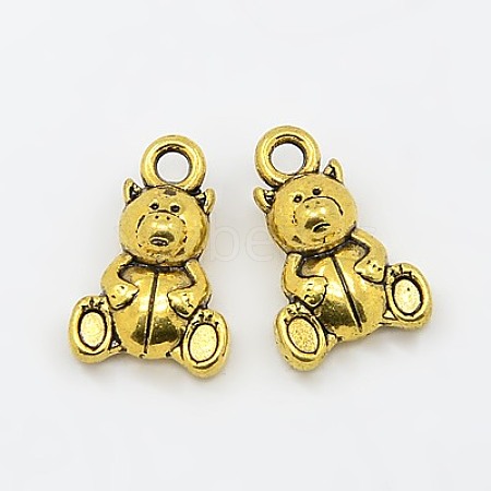 Tibetan Style Alloy Charms GLF0301Y-1