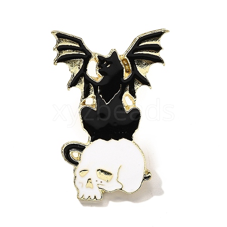 Black Art Cool Enamel Pins JEWB-Q011-04D-1