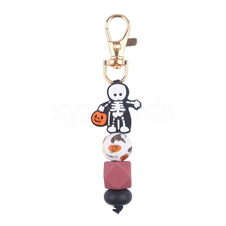 Halloween Theme Silicone Cartoon Pendant Decorations PW-WG93AF1-03-1