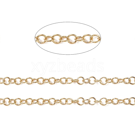 Ion Plating(IP) 304 Stainless Steel Rolo Chains CHS-H013-07G-D-1