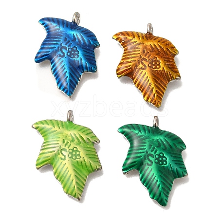 Alloy Enamel Pendants FIND-C065-07P-1